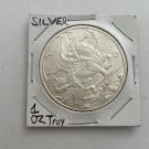 2014 1 Ounce Pegasus Horse Coin 1 Troy Oz Silver 0.999 Freedom Goldsilver.com 2014 1 Ounce Pegasus Horse Coin 1 Troy Oz Silver 0.999 Freedom Goldsilver.com
