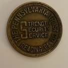 The Pennsylvania Trust Co Reading PA Token Good for 50 Cts For New Account The Pennsylvania Trust Co Reading PA Token Good for 50 Cts For New Account