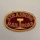 Strasburg Rail Road Red Patch Souvenir Embroidered Badge Strasburg Rail Road Red Patch Souvenir Embroidered Badge