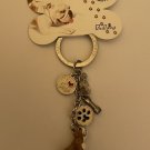 Bulldog I Love Dogs Keychain Key Chain With Charms Dog Dish I Love Dogs Dog Bone Bulldog I Love Dogs Keychain Key Chain With Charms Dog Dish I Love Dogs Dog Bone