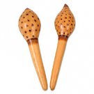 Mate gourd maracas