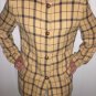 Yellow Checkered Blazer