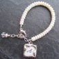 Personalized Pearl Initial Bracelet