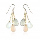 GOLDFILLED MOONSTONE DANGLEEARRINGS