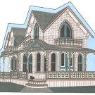 Cat's Meow Martha's Vineyard Trinity Circle Cottage Camp Meeting Campgrounds Oak Bluffs FREE SHIP