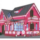 Cat's Meow Martha's Vineyard Pink Gingerbread.Cottage - Oak Bluffs  FREE SHIPPING