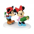 Dept 56 Disney Christmas Mickey's Mistletoe Surprise 4059719 NEW 2018 Free Shipping