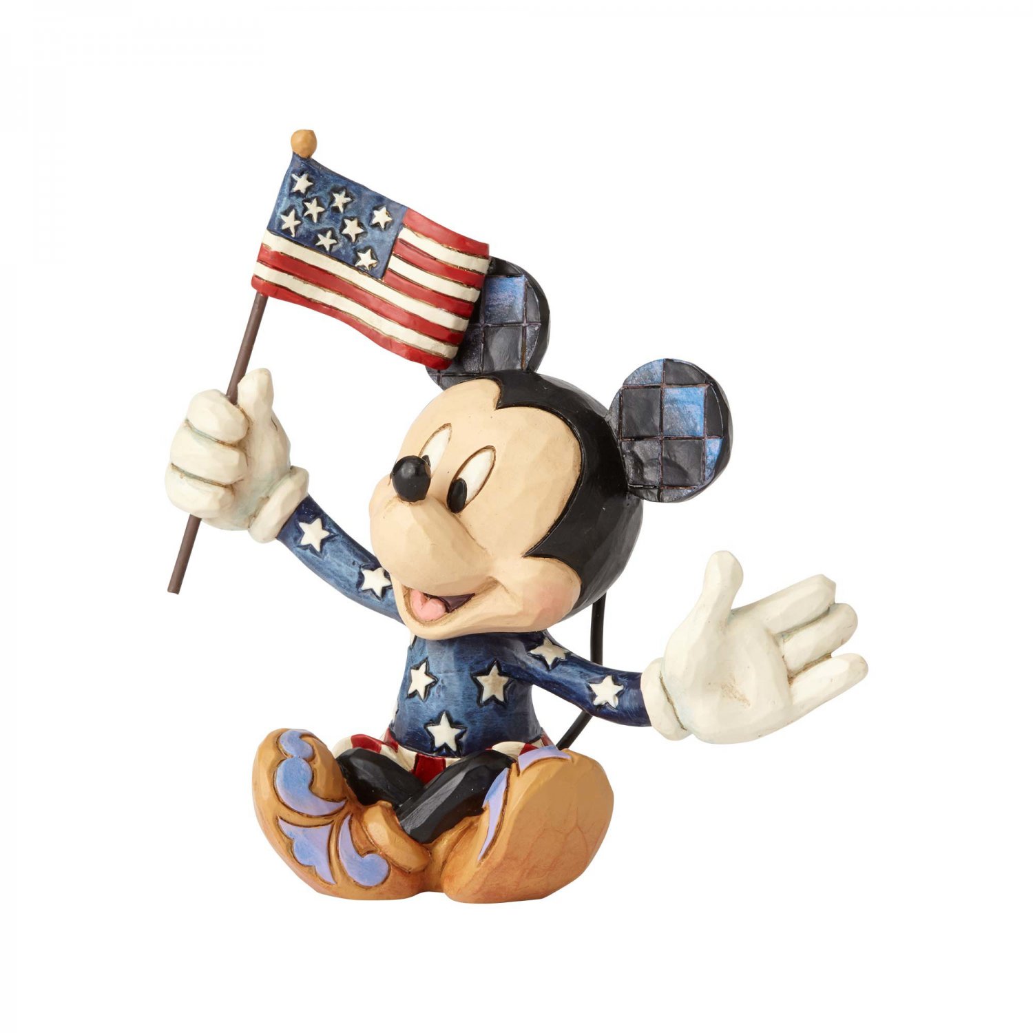 jim shore patriotic mickey