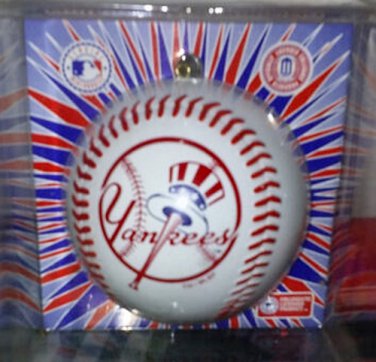 New York Yankees Baseball Ornament BRAND NEW Free Shipping !!
