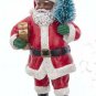 Kurt Adler African American Santa Ornament BRAND NEW Free Ship