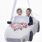 Kurt Adler Wedding Couple In Car Ornament BRAND NEW Free Shipping