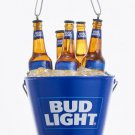 Kurt Adler Bud Light Bottles in Ice Bucket Ornament BRAND NEW Free Shipping