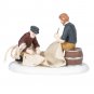 Dept 56 New England Village Mending the Sails #6005423 BRAND NEW Free Ship