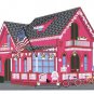 Cat's Meow Martha's Vineyard Pink House Gingerbread Cottage NEW Free Shipping