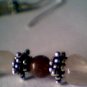 Genuine Rose Quartz, Purple Aventurine & Sterling Earrings