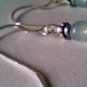Genuine Amazonite and Sterling Silver Earrings