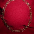 Designer Womens Double Chain Linked Necklace - New