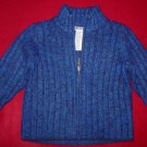 DKNY Boys Toddler Knitted Blue Sweater sz 12-18 mo.