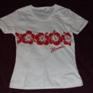 Medium, Hawaii Red Hibiscus Short Sleeve Shirt (Vintage)