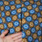 Retro Floor Length Brown/Blue Dress (custom made)