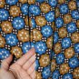 Retro Brown/Blue Blouse & Pants (custom made)
