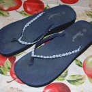 Denim Islander, size 11 Flip Flops