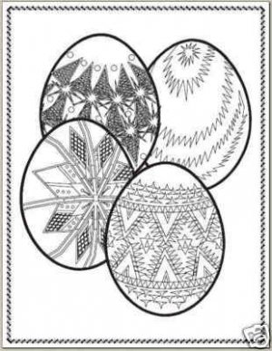 Collection of EASTER EGGS Printable Images 59 Pages