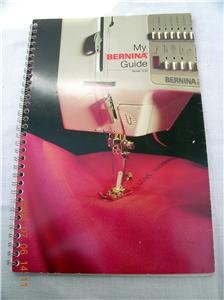 BERNINA 1230 SEWING MACHINE INSTRUCTION MANUAL GUIDE CD