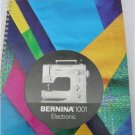 BERNINA 1001 ELECTRONIC Sewing Machine User's Guide CD
