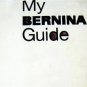 830 MY BERNINA GUIDE + ADJUSTMENTS & SPARE PARTS CD
