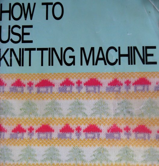 Brother Knitting Machine Instruction Manual For Punchcard Kh 881 860 864 868 890