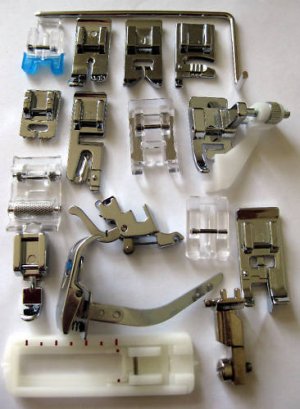 *17* Feet Set for Bernina Sewing Machine *Old* Style