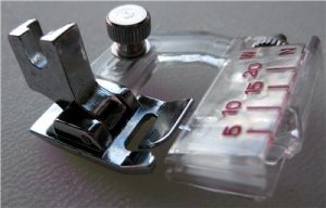 ADJUSTABLE LAW SHANK BIAS BINDER FOOT WILL FIT BERNINA