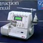 ELNA  925 DCX INSTRUCTION MANUAL  PRO 905 & 904 SERGER
