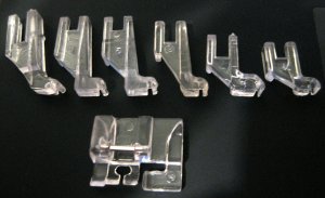 Curve Master 1/4 " Sewing /Quilting Foot Fits ALL Low Shank Sewing Machines