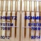 Bernina Schmetz Needlels 705 B size 80/12 10 needles total