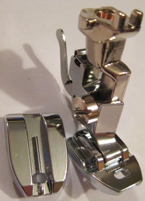 Bernina Metal Invisible/Consealed Zipper Foot Old Style