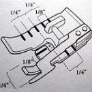 Viking Husqvarna 1/4" Metal Edge Stitching Quilting  Foot w/Guide (7) 4129141-46