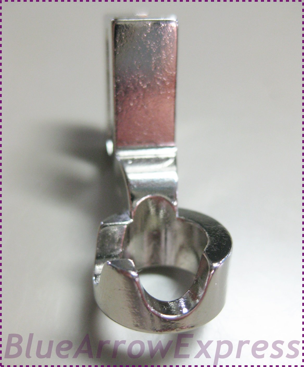 Free Motion Ruler Quilting Presser Foot for Singer, Elna, Janome, White Low Shank Machines