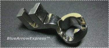 Free Motion Ruler Quilting Presser Foot for Singer, Elna, Janome, White - Low Shank Machines