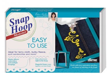 Snap Hoop Monster Magnetic Embroidery Frame 260x400mm RM4 for Bernina 750-880