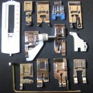13 SINGER SLANT SHANK SEWING FEET w/ 1/4" Edge Stitch Foot for Models Listed