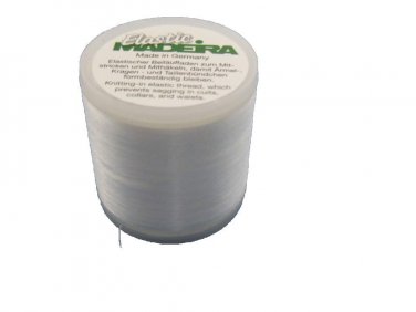 Madeira Elastic Invisible Knitting-in Yarn 220 yd for Cuffs, Collars, Waists