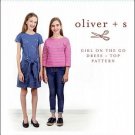 Oliver + S - Girls On The Go Dress + Top Pattern Sizes 8, 10, 12, 14, 16 + 18