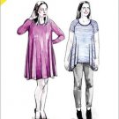Ladies Easy Sewing Pattern Ebony Dress &  T-Shirt Top by Closet Case Files
