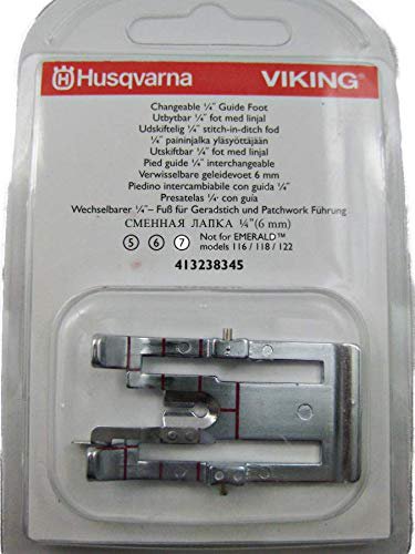 Changeable 1/4&acirc;�� Guide Foot 413238345 for Viking  (not for Emerald 122, 118 and 116 Machines)at 1-7