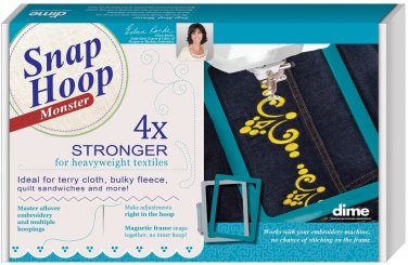 DIME Snap Hoop Monster Magnetic Embroidery Hoop for Bernina 180-730 (150mm x 400mm)