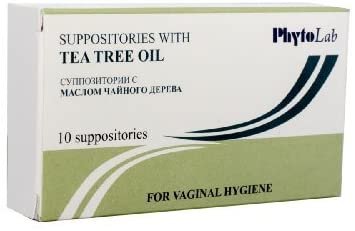 Suppositories with Tea Tree Oil (10 pcs) by PhytoLab