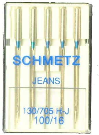 SCHMETZ Denim Sewing Needles Size 16/100