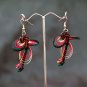 Colourful Handmade Hoop Gypsy Boho Hippie Earrings
